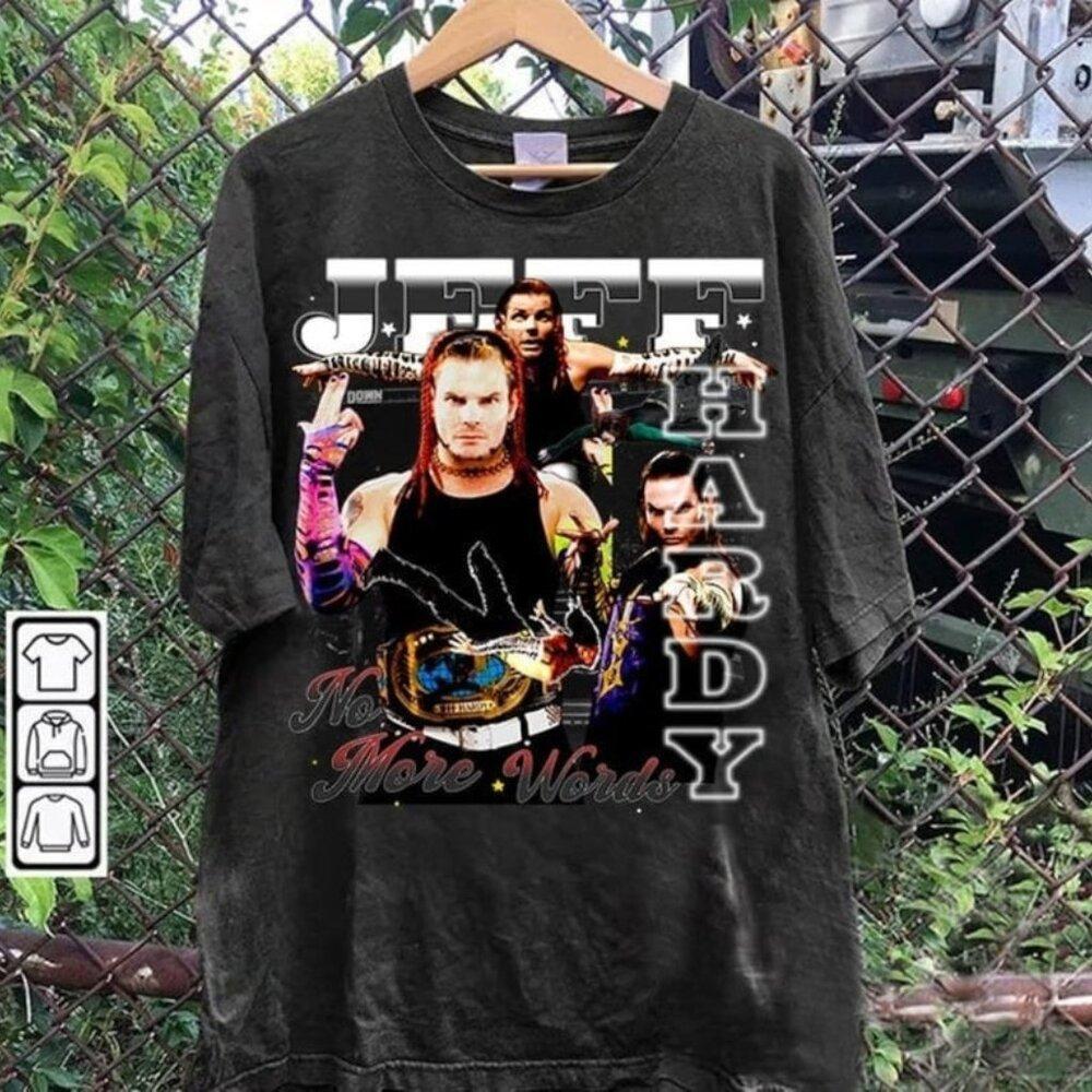 Vintage 90S Graphic Style Jeff Hardy Shirt Jeff Hardy Vintage Shirt